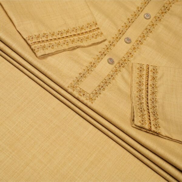 Men’s Embroidered Panjabi Badami - Image 2